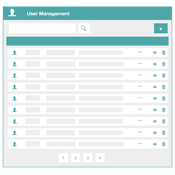 Frontend Dashboard User Management