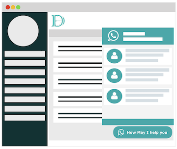 Frontend Dashboard Social Chat