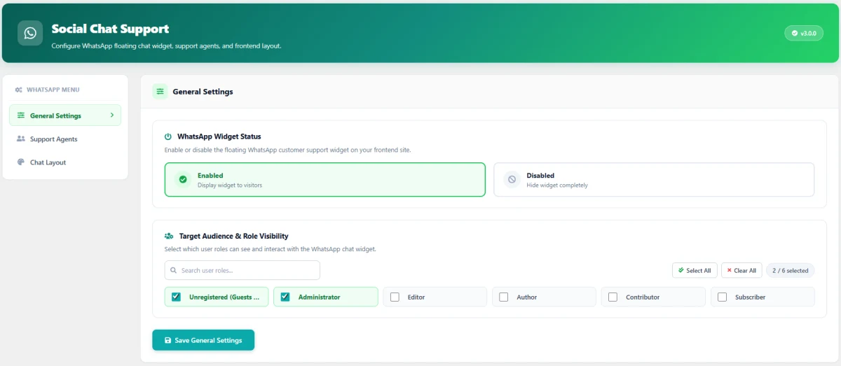 Control Widget Display for Logged-In Members vs Guests